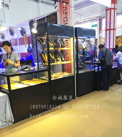 南宁合诚展览玻璃展示柜出租 价格透明，规格多样助力柜台租赁